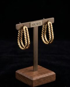 BlushGold 18K Gold Plated Demi-Fine Earrings