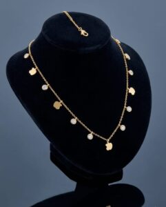 Anti-Tarnish 18K Gold Plated Demi-Fine Pendant Chain