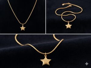 EverCharm 18K Gold Plated Demi-Fine Pendant Chain