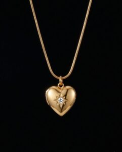 Fine Aura 18K Gold Plated Demi-Fine Pendant Chain