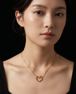 Elite Shine 18K Gold Plated Demi-Fine Pendant Chain
