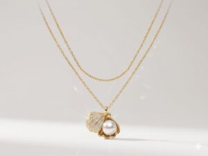 ShineLock 18K Gold Plated Demi-Fine Pendant Chain