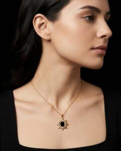 Minimal Chic Gold Plated Demi-Fine Pendant Chain
