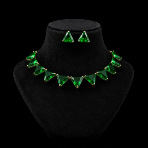 Emerald Triangle Luxe Necklace Set