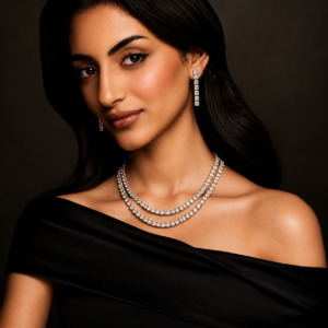 Classic Crystal Tennis Necklace