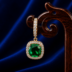 Emerald Royale Drop Earrings