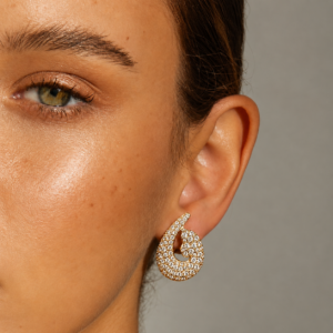Celestial Curve Diamond Earrings