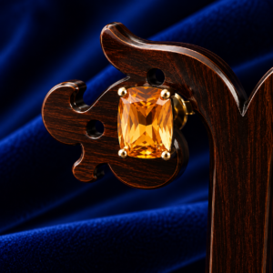 Golden Citrine Luxe Earrings